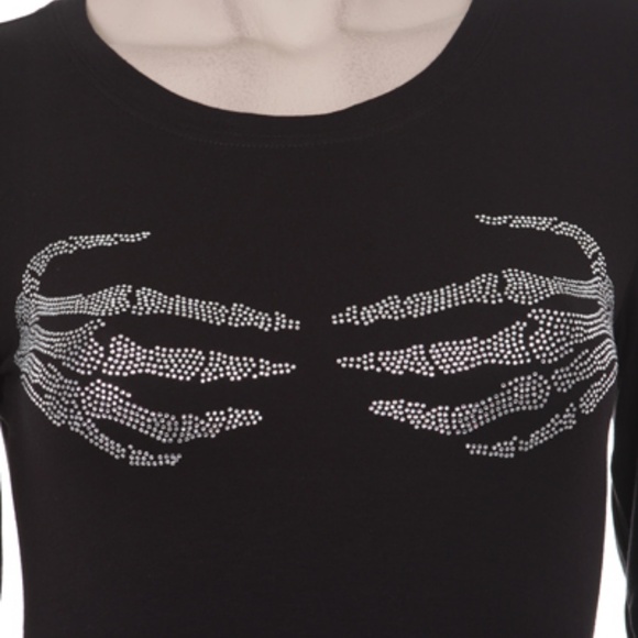 Halloween Skull Hands By Back to Basics - Picture 1 of 4